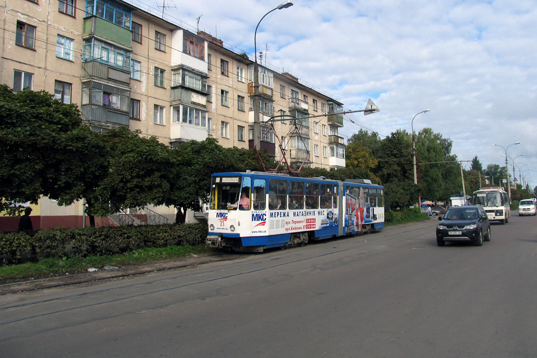 ჟიტომირი, Tatra KT4SU № 21