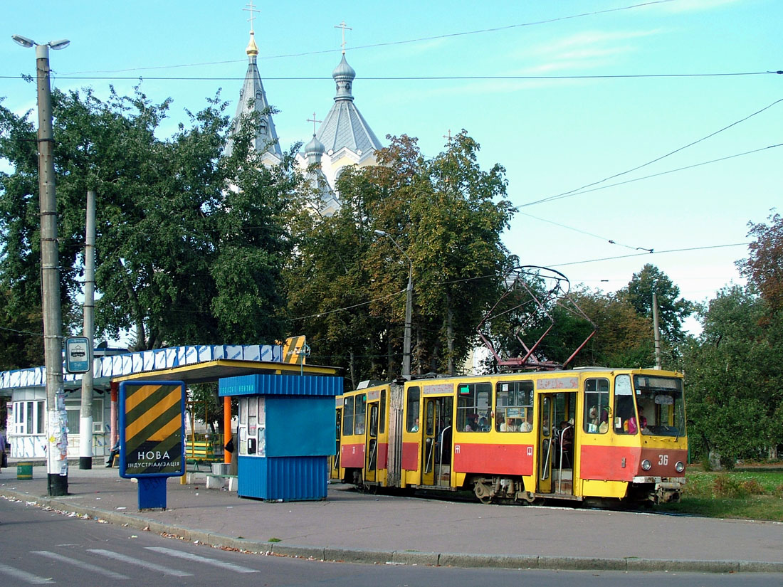Житомир, Tatra KT4SU № 36