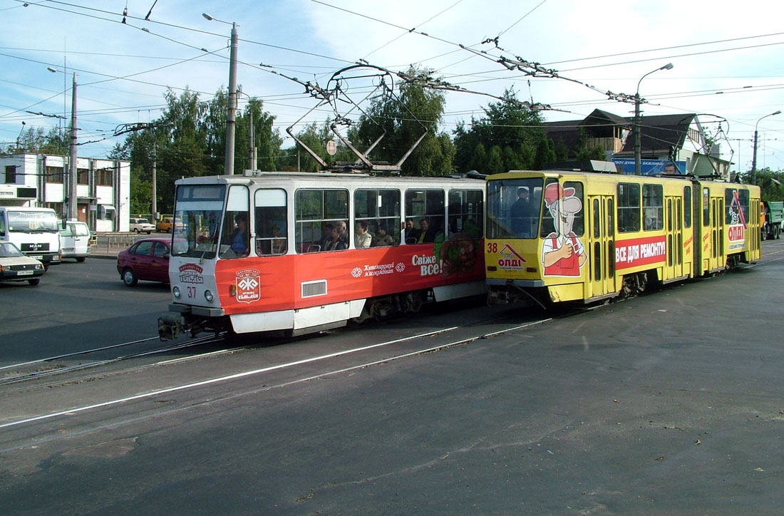 Žõtomõr, Tatra KT4SU № 37; Žõtomõr, Tatra KT4SU № 38