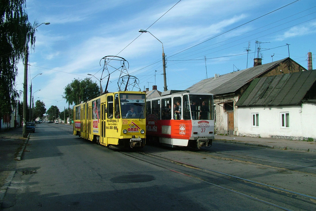 Житомир, Tatra KT4SU № 29; Житомир, Tatra KT4SU № 37