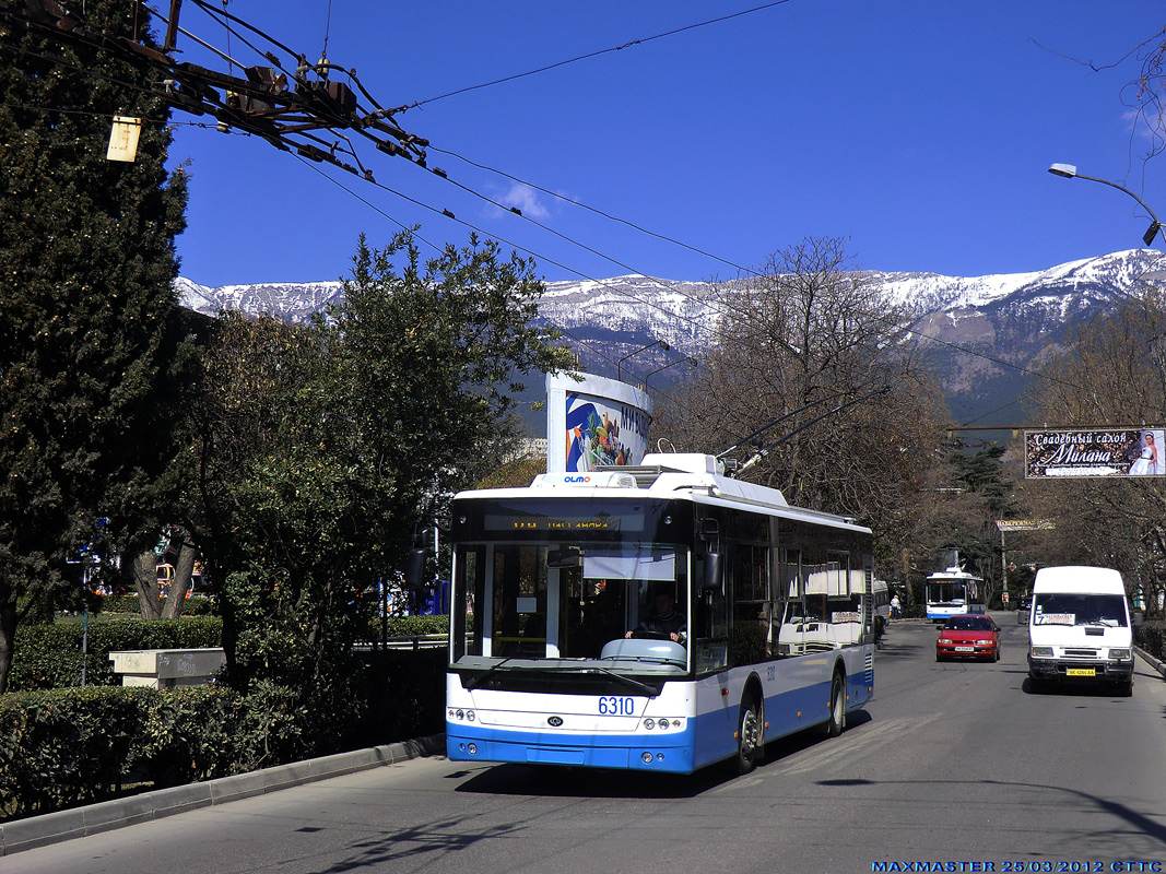 Крымский троллейбус, Богдан Т60111 № 6310
