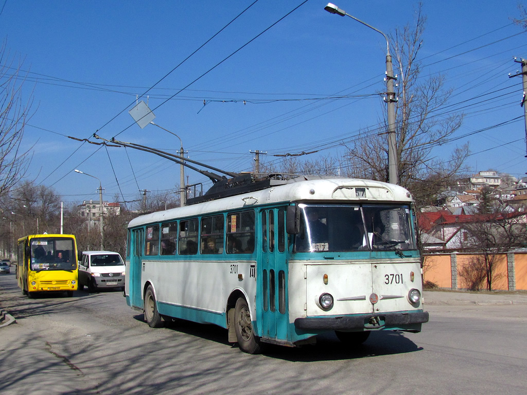 Крымский троллейбус, Škoda 9TrH27 № 3701