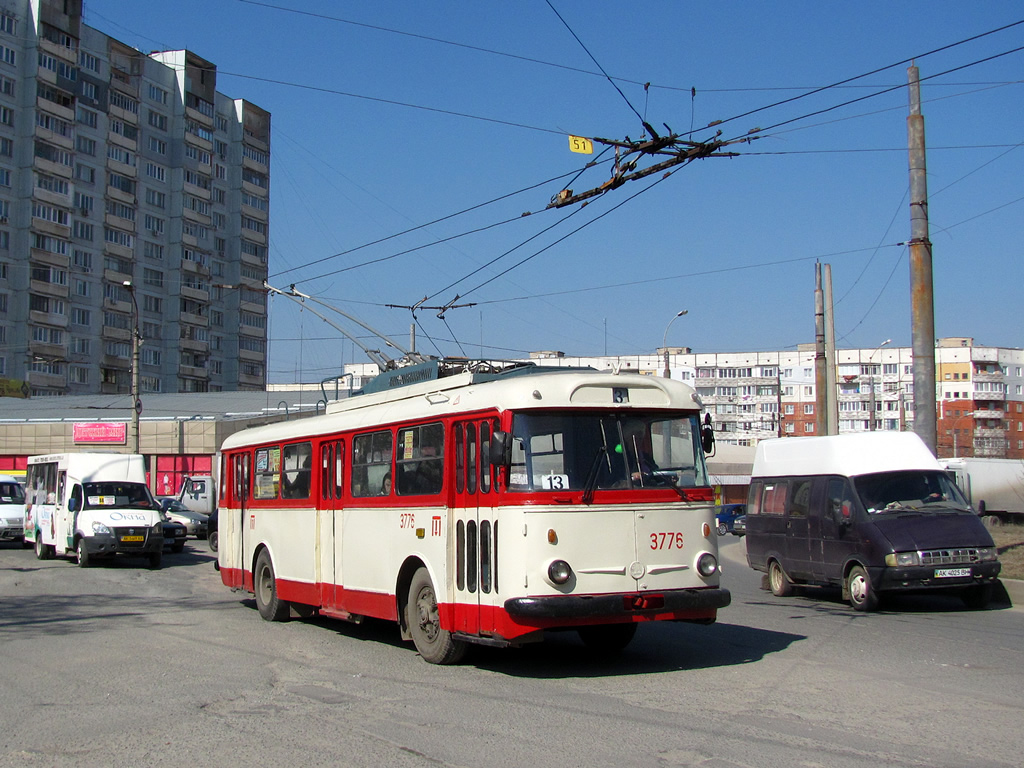 Crimean trolleybus, Škoda 9TrH29 # 3776