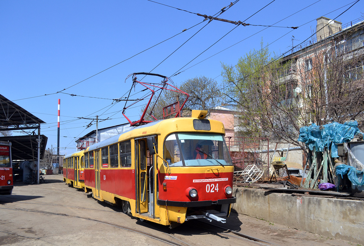 Краснодар, Tatra T3SU № 024