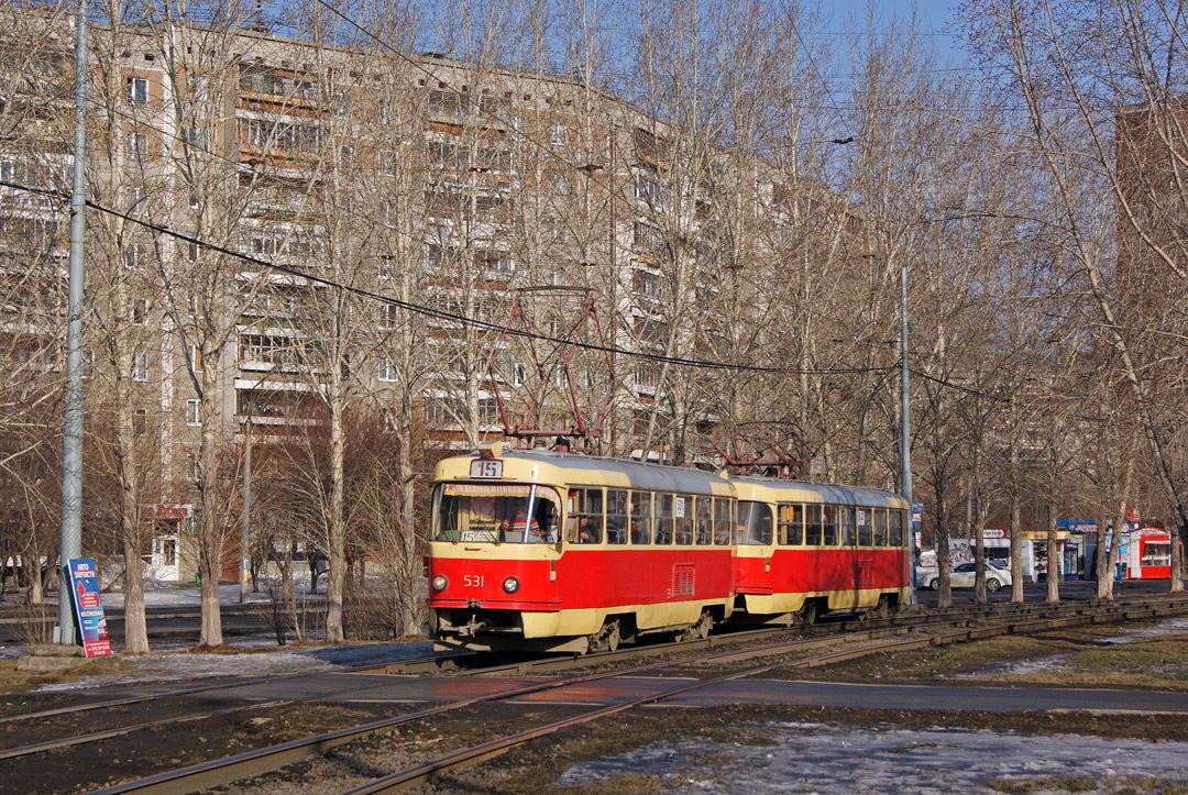 Екатеринбург, Tatra T3SU № 531