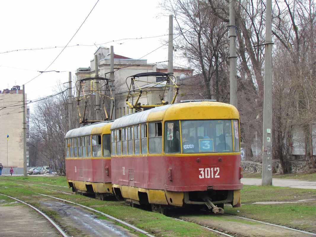 Харьков, Tatra T3SU № 3012