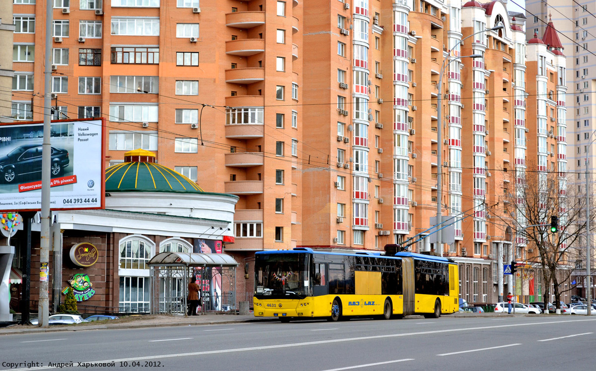Киев, ЛАЗ E301D1 № 4631