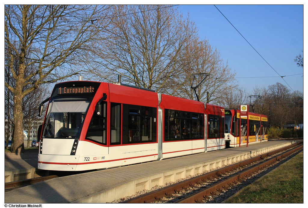 Erfurt, Siemens Combino Classic Nr. 722
