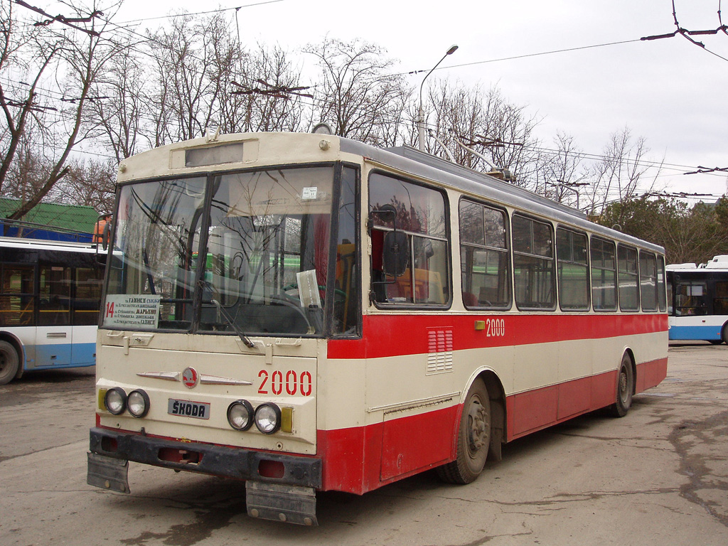 Крымский троллейбус, Škoda 14Tr02/6 № 2000