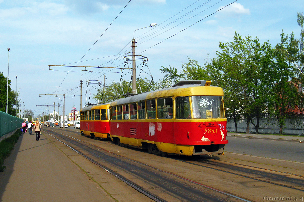 Киев, Tatra T3SU № 5653