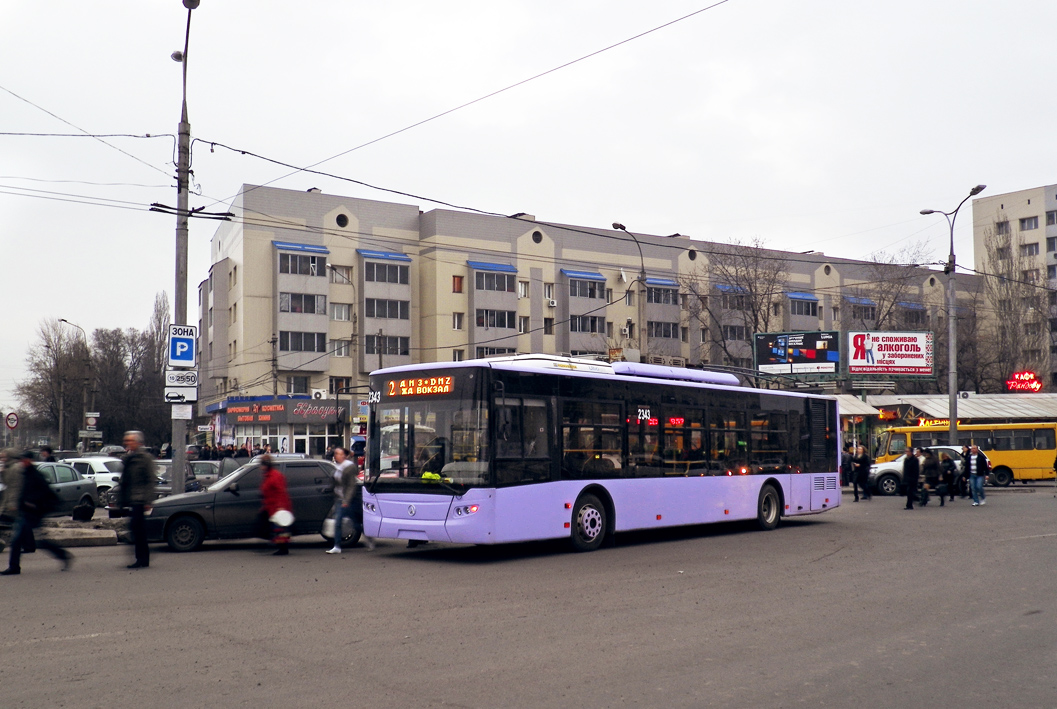 Донецк, ЛАЗ E183A1 № 2343