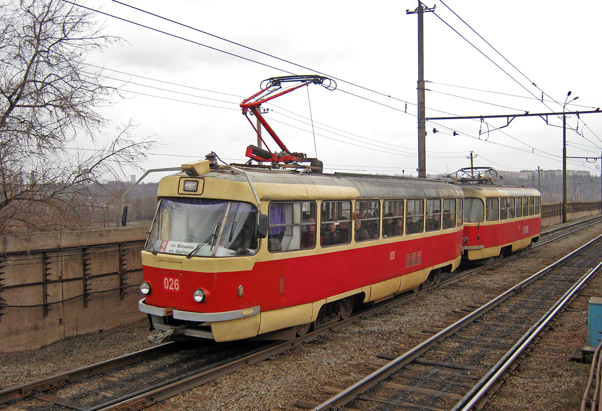 Кривой Рог, Tatra T3R.P № 026