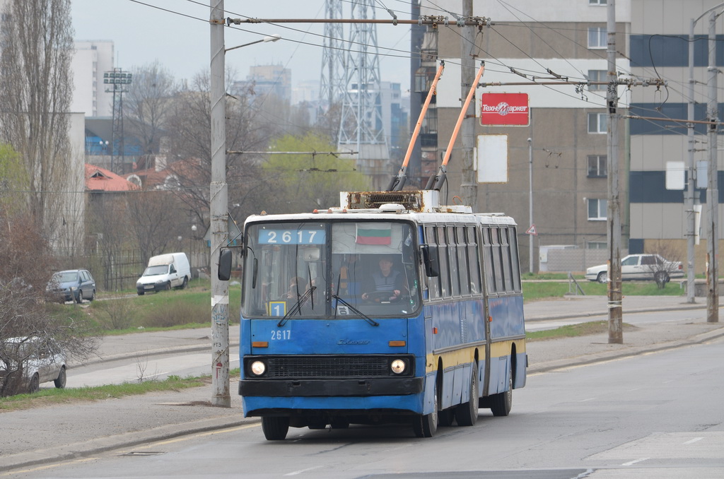 София, Ikarus 280.92 № 2617