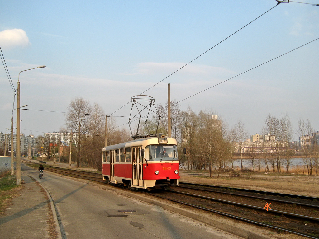 Kijev, Tatra T3SU — 5843