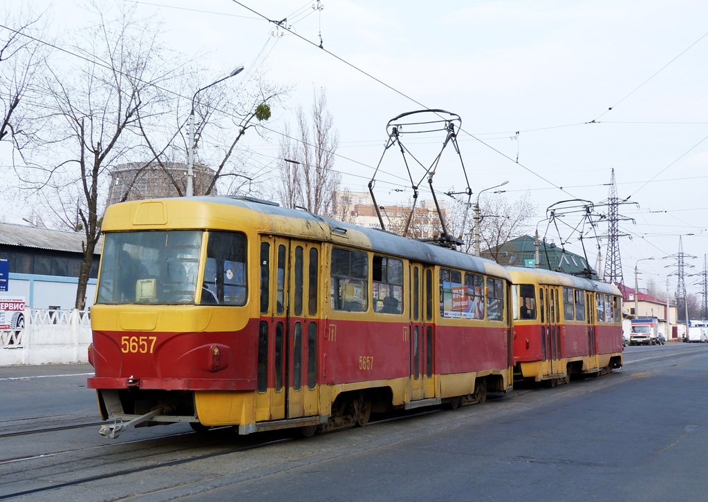 Киев, Tatra T3SU № 5657