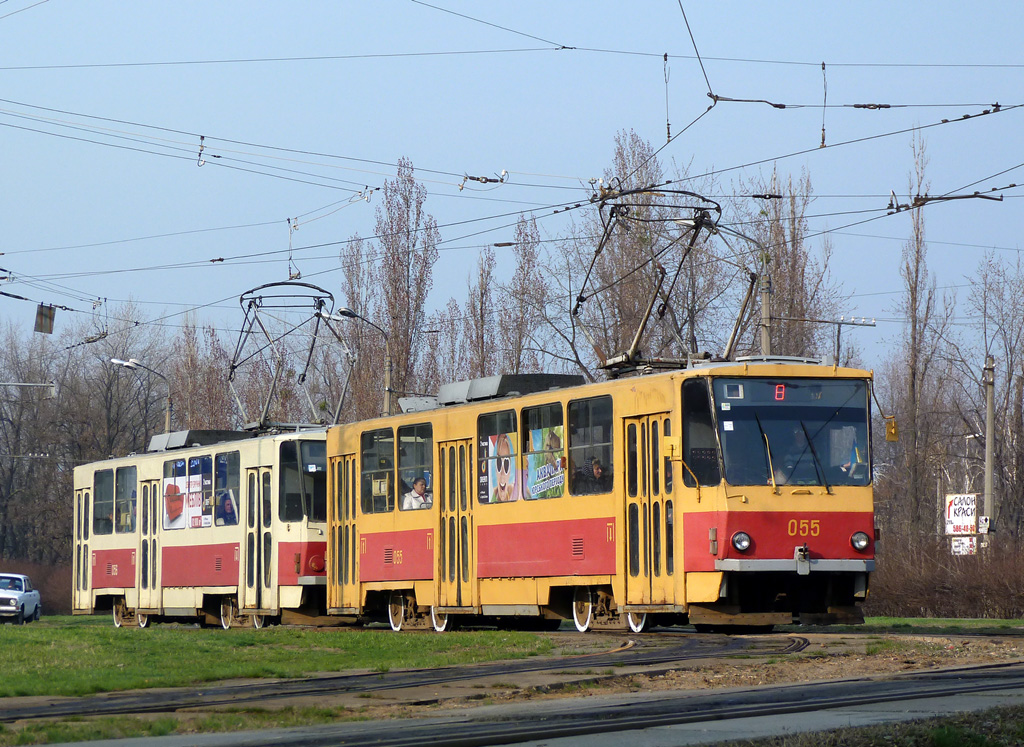 Киев, Tatra T6B5SU № 055