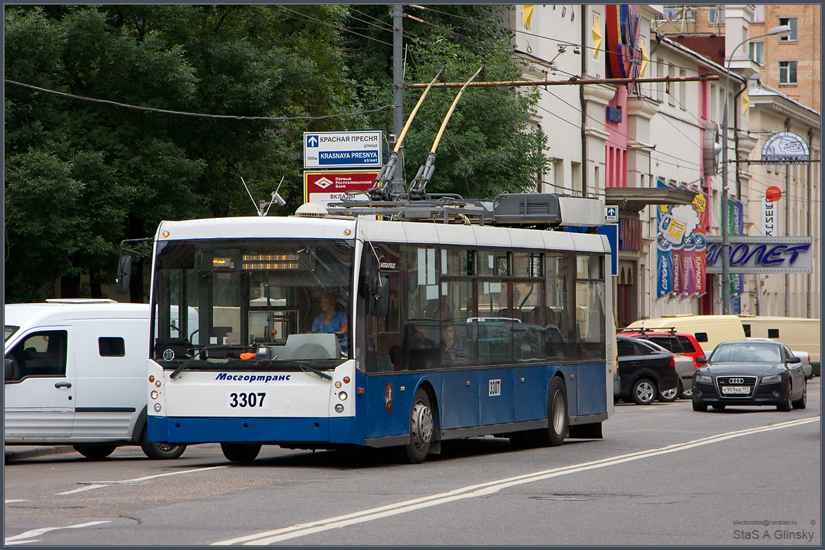 Москва, Тролза-5265.00 «Мегаполис» № 3307