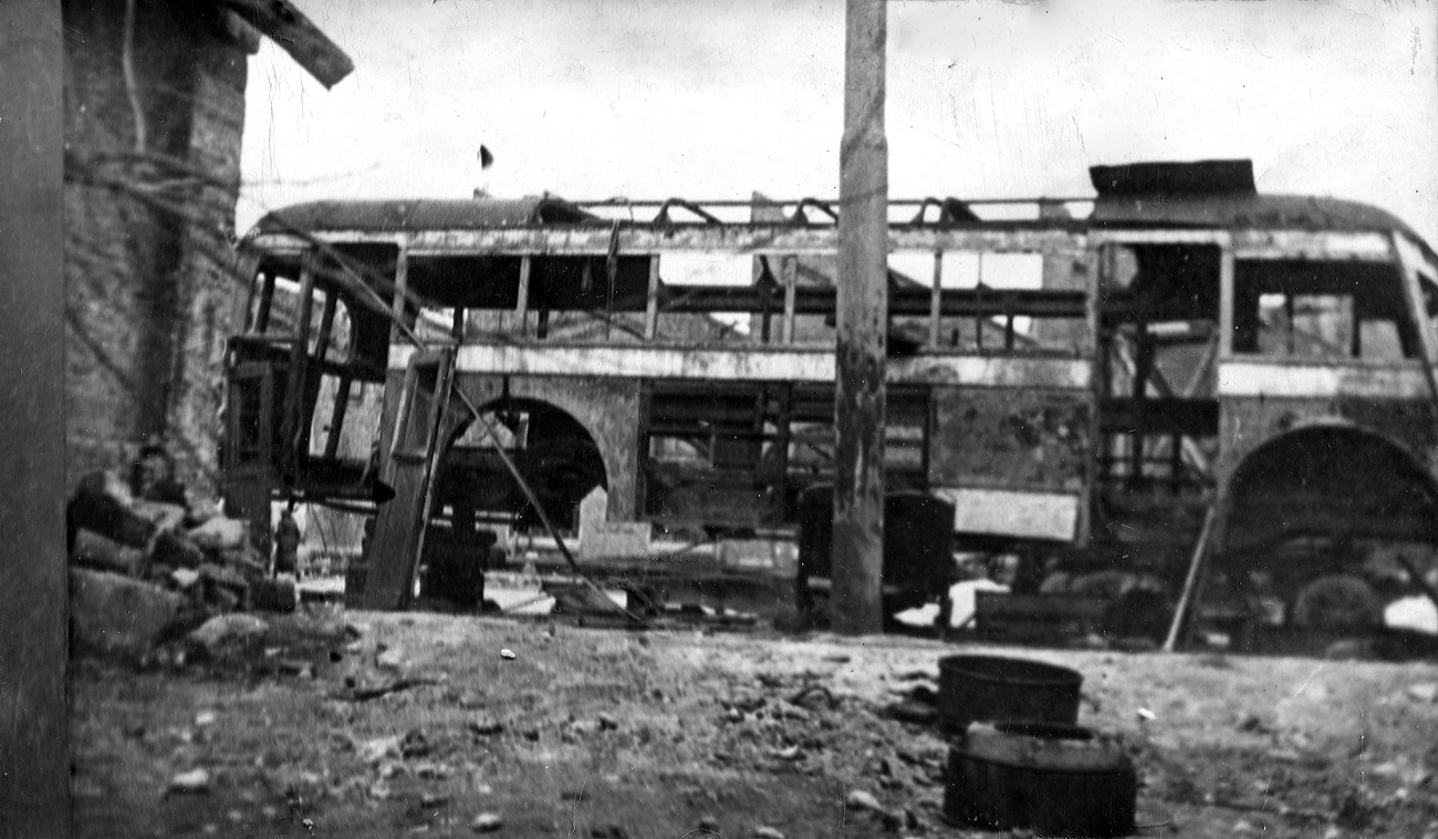 ოდესა — Old Photos: Trolleybus