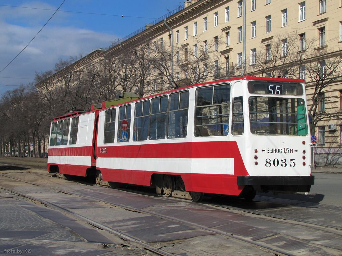 Санкт-Петербург, ЛВС-86К № 8035