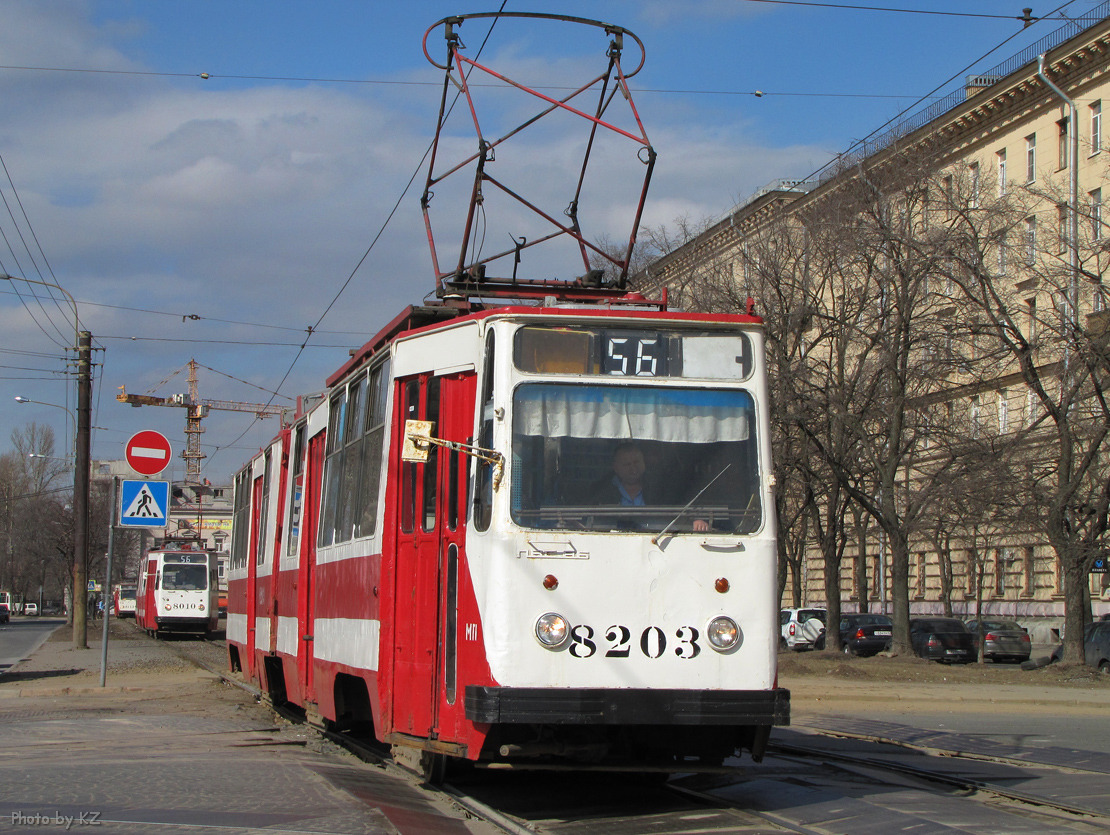 Санкт-Петербург, ЛВС-86К № 8203
