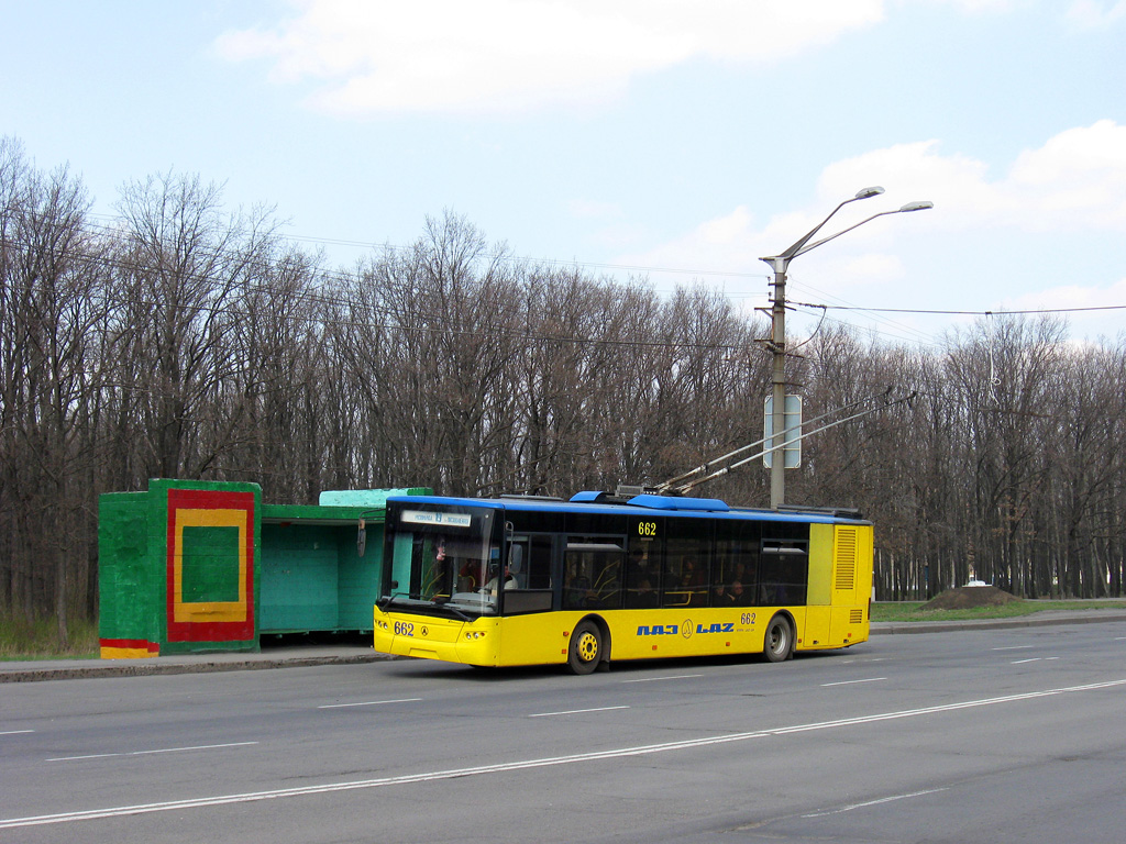 Kryvyï Rih, LAZ E183D1 N°. 662