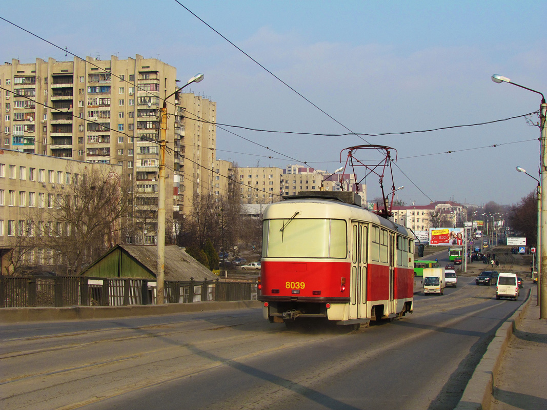 Харьков, Tatra T3M № 8039 Харьков, Tatra T3M № 8039