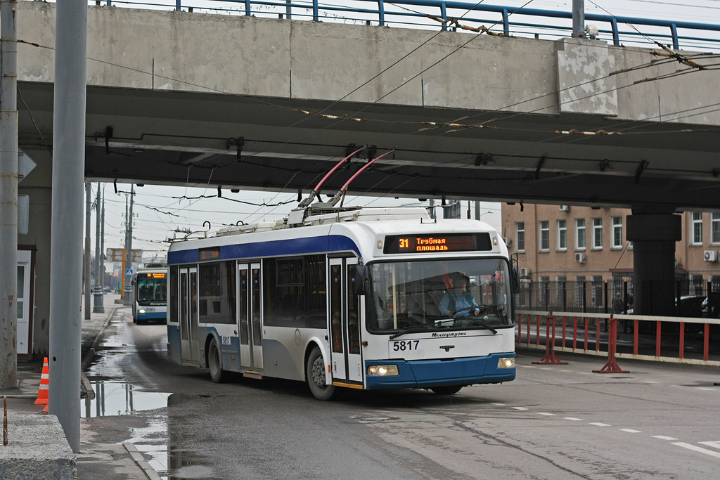 Москва, СВАРЗ-6235.01 (БКМ 32100М) № 5817
