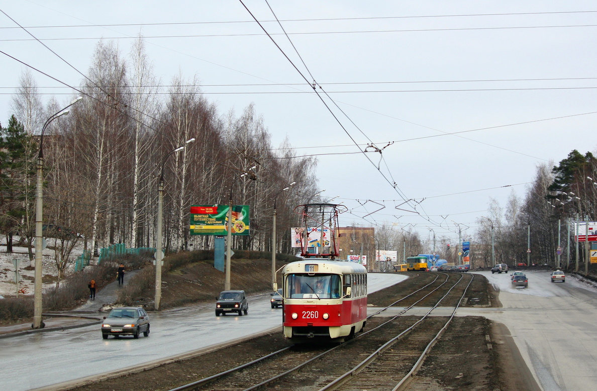 Ижевск, Tatra T3SU (двухдверная) № 2260