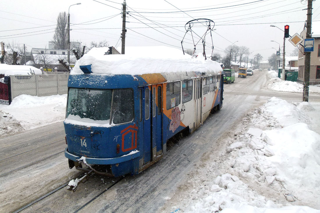 Житомир, Tatra T4SU № 14