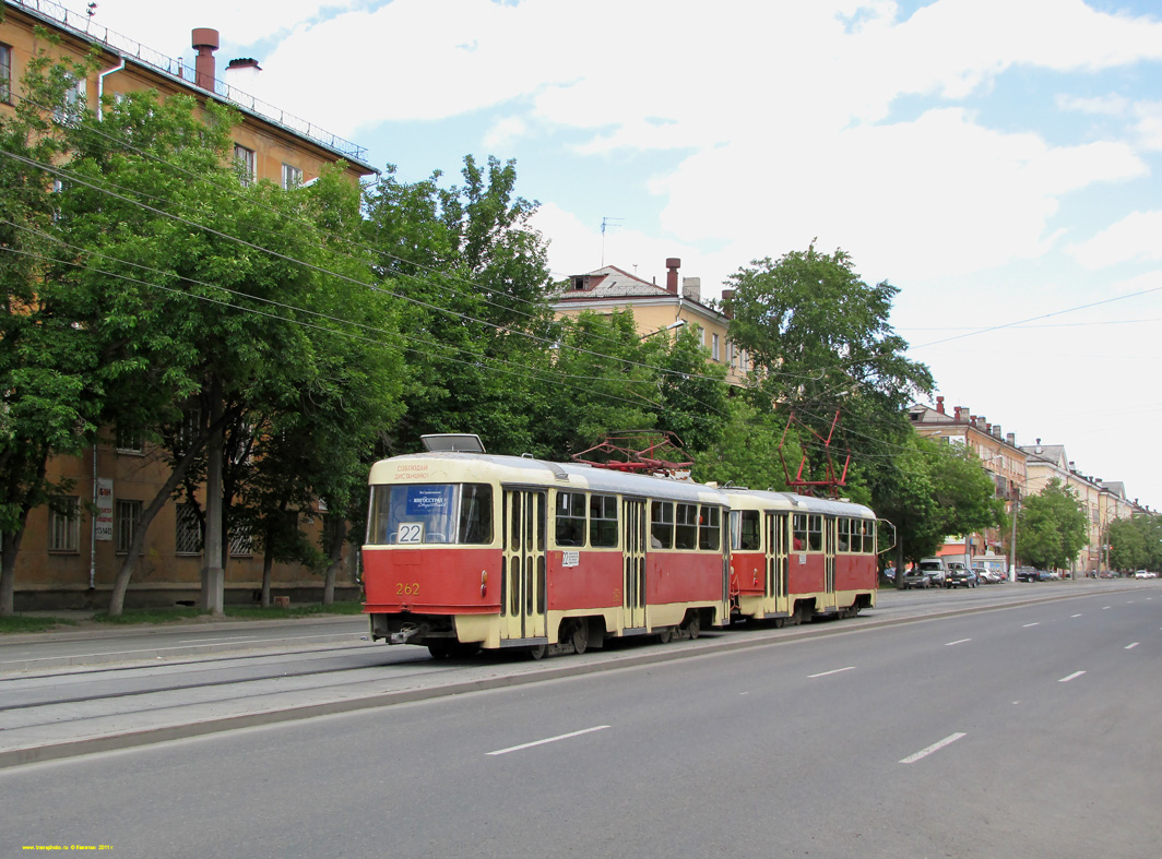 Екатеринбург, Tatra T3SU № 262 Екатеринбург, Tatra T3SU № 262