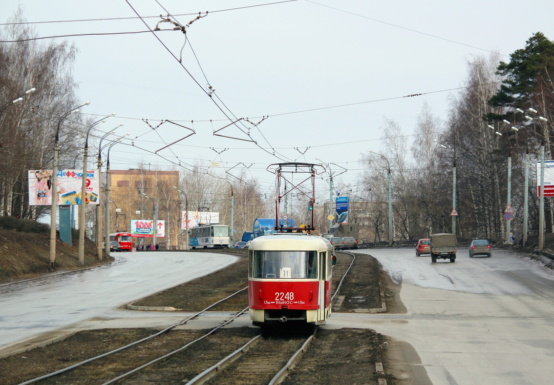 Ijevsk, Tatra T3SU (2-door) Nr. 2248
