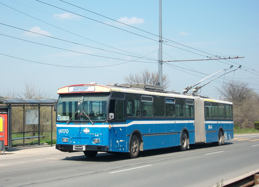 Бургас, Volvo/Hess/Siemens B58 № 16170