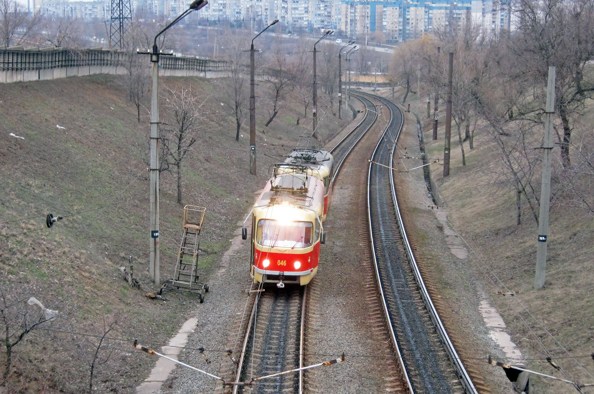 Кривой Рог, Tatra T3R.P № 046