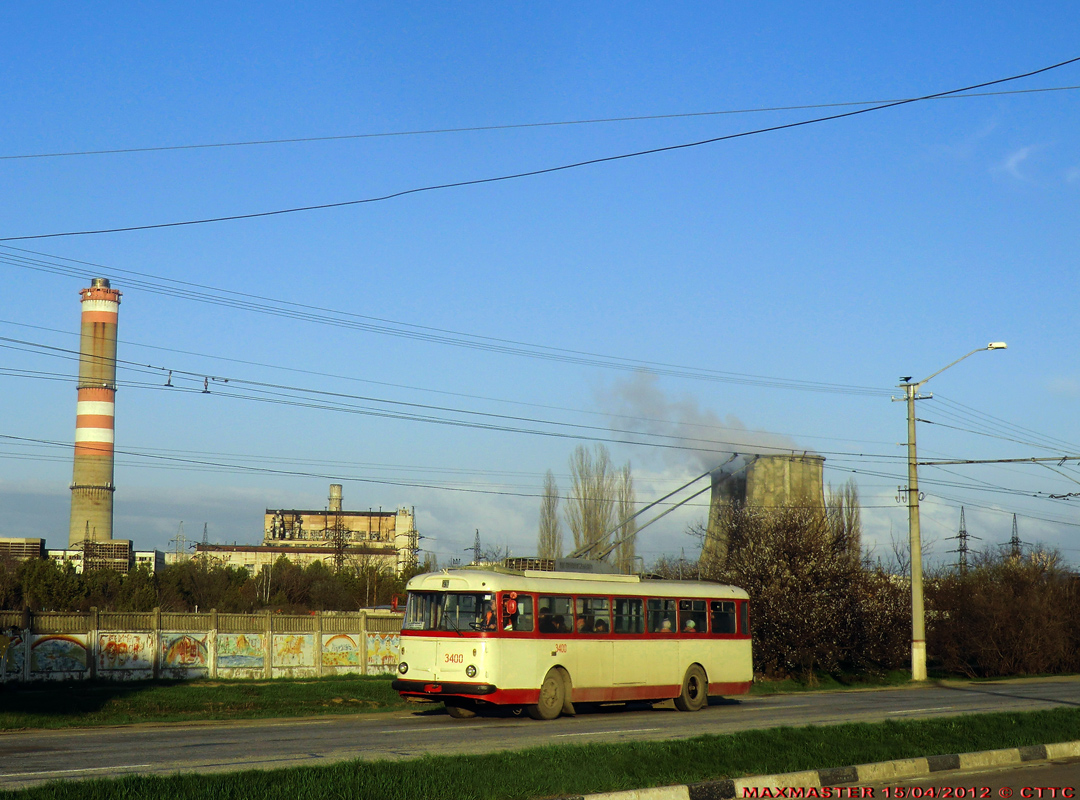 Крымский троллейбус, Škoda 9Tr17 № 3400