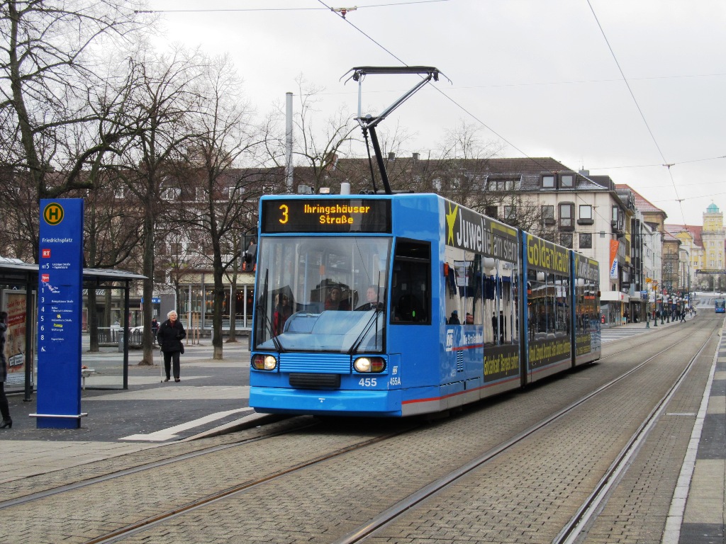 Кассель, Duewag NGT6C № 455