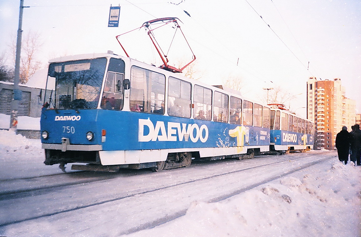 Екатеринбург, Tatra T6B5SU № 750