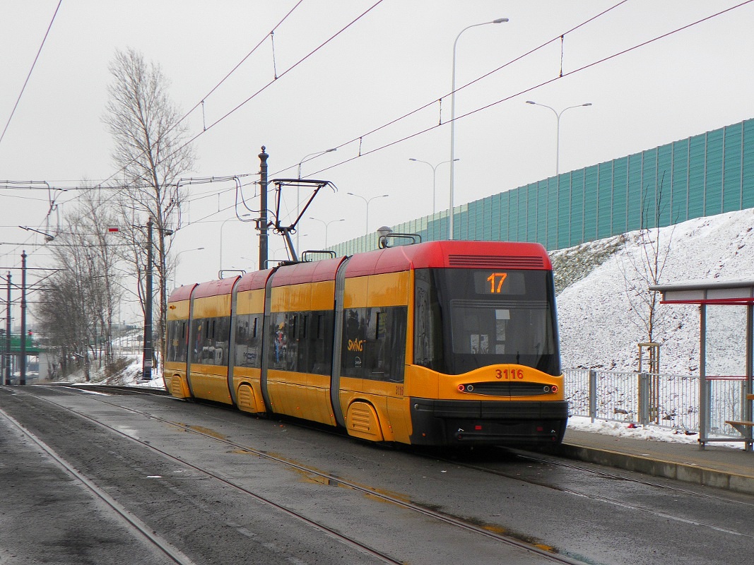 Варшава, PESA Swing 120Na № 3116