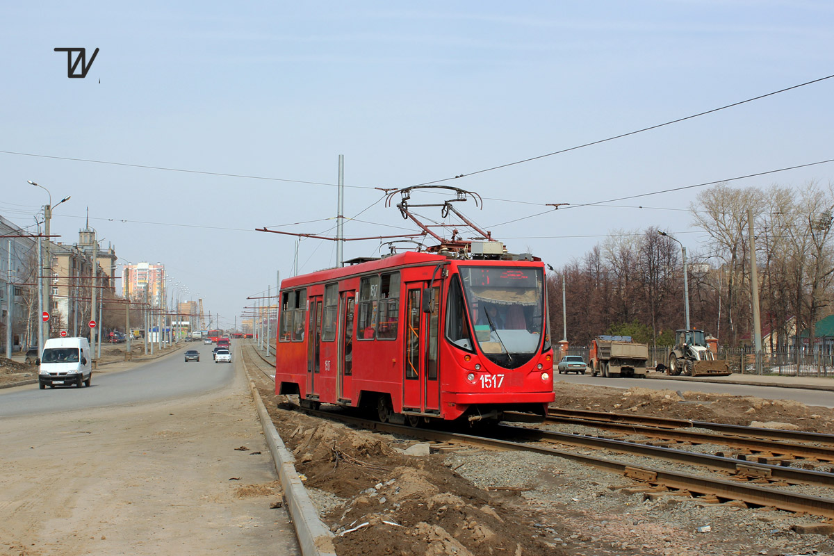 Казань, 71-134АЭ (ЛМ-99АЭ) № 1517