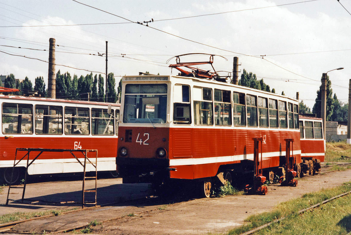 Авдеевка, 71-605 (КТМ-5М3) № 42; Авдеевка — Трамвайный парк