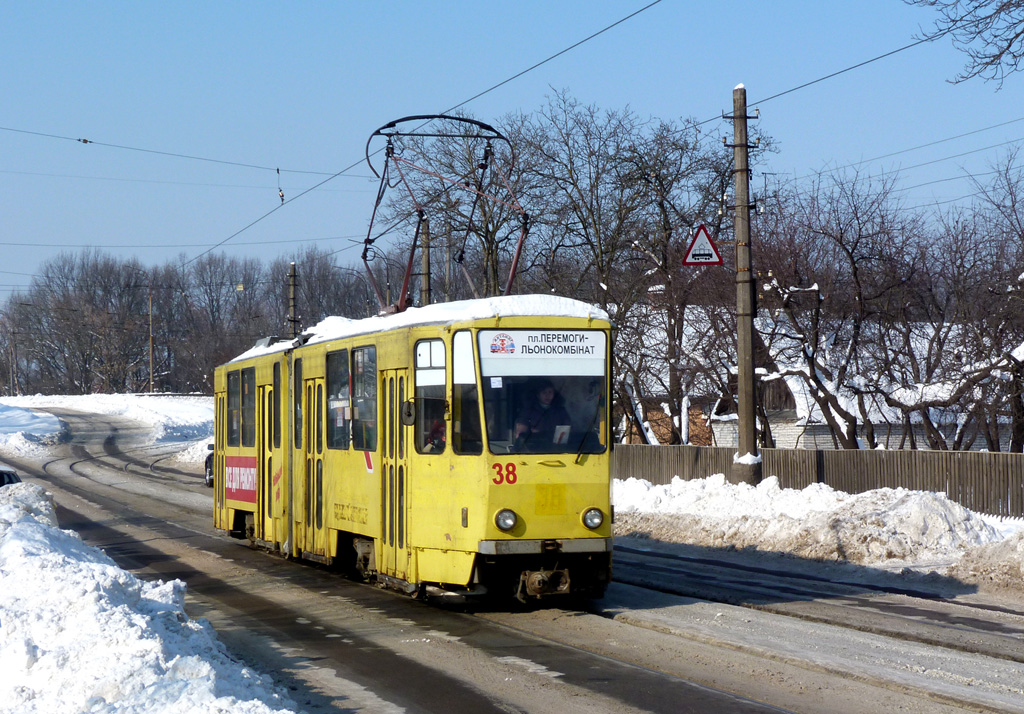 Житомир, Tatra KT4SU № 38
