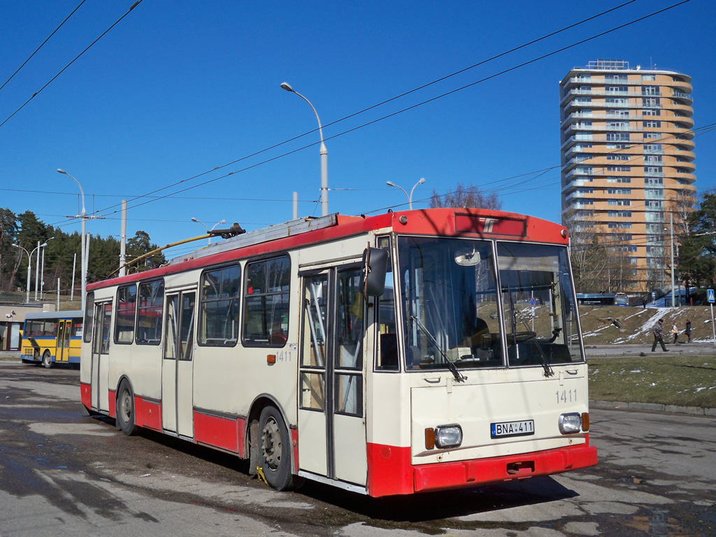 Vilnius, Škoda 14Tr07 № 1411