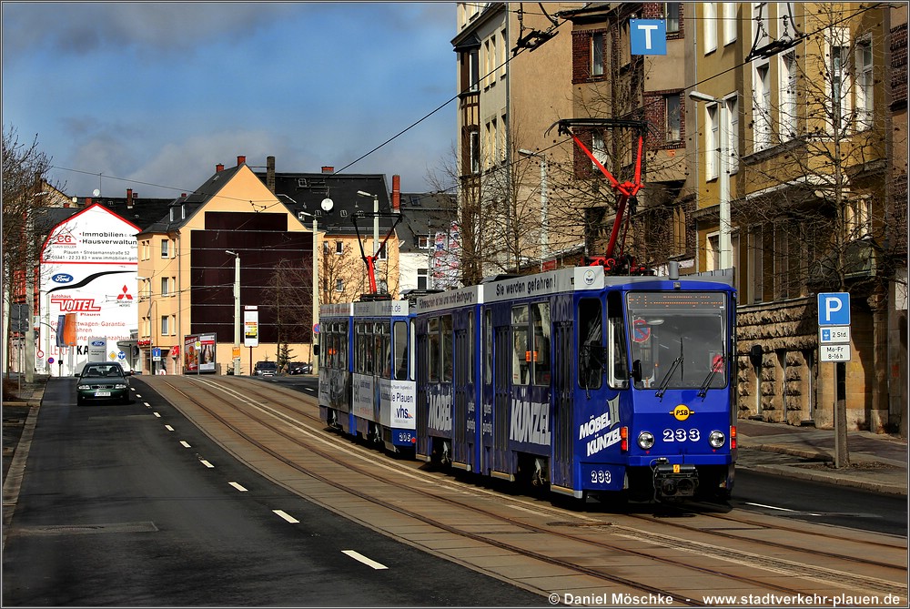 Plauen, Tatra KT4DMC Nr 233
