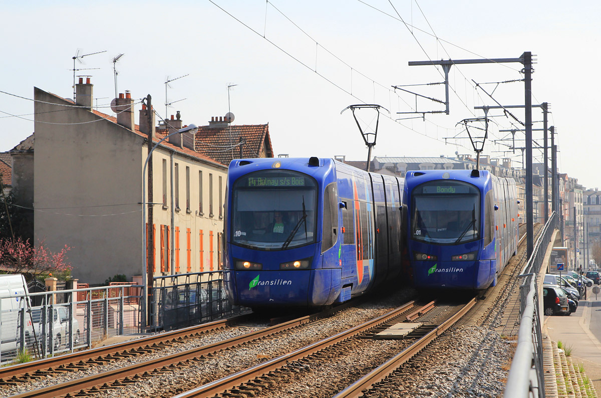 Paris - Versailles - Yvelines, Siemens Avanto/S70 № TT 10 (U 25519/20); Paris - Versailles - Yvelines, Siemens Avanto/S70 № TT 01 (U 25501/02)