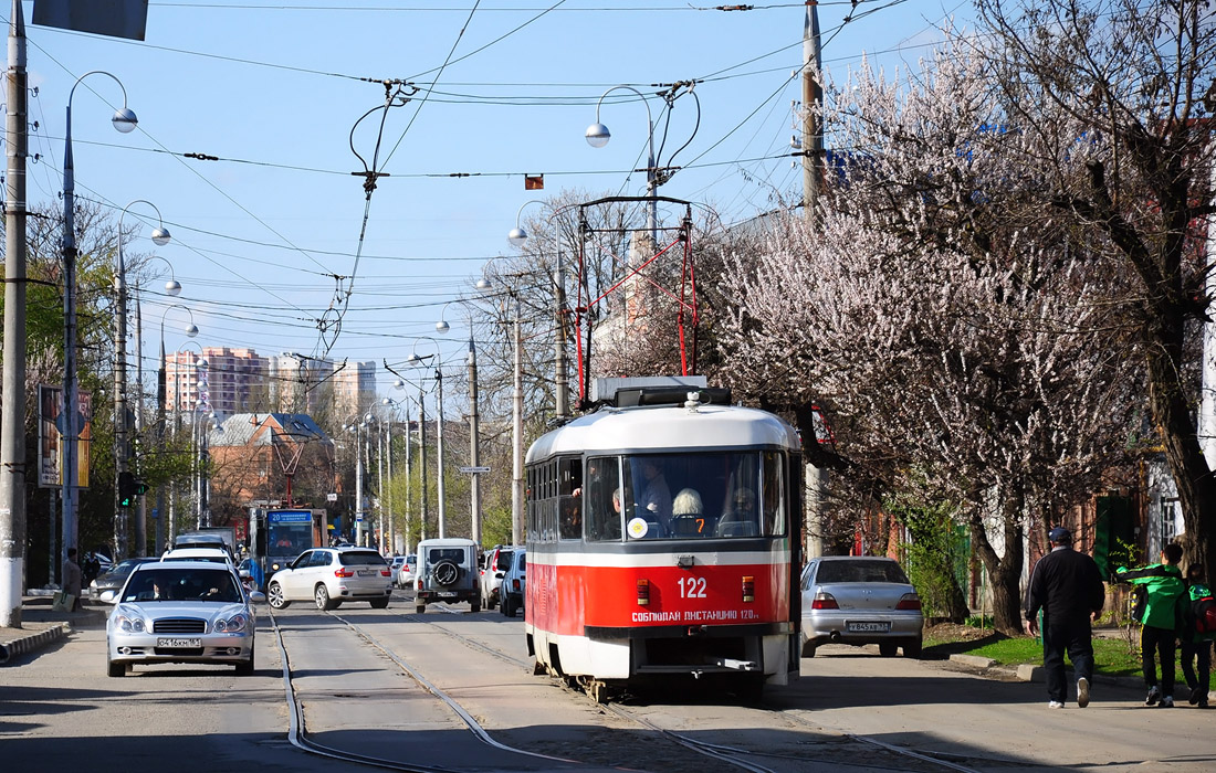 Краснодар, Tatra T3SU КВР ТРЗ № 122