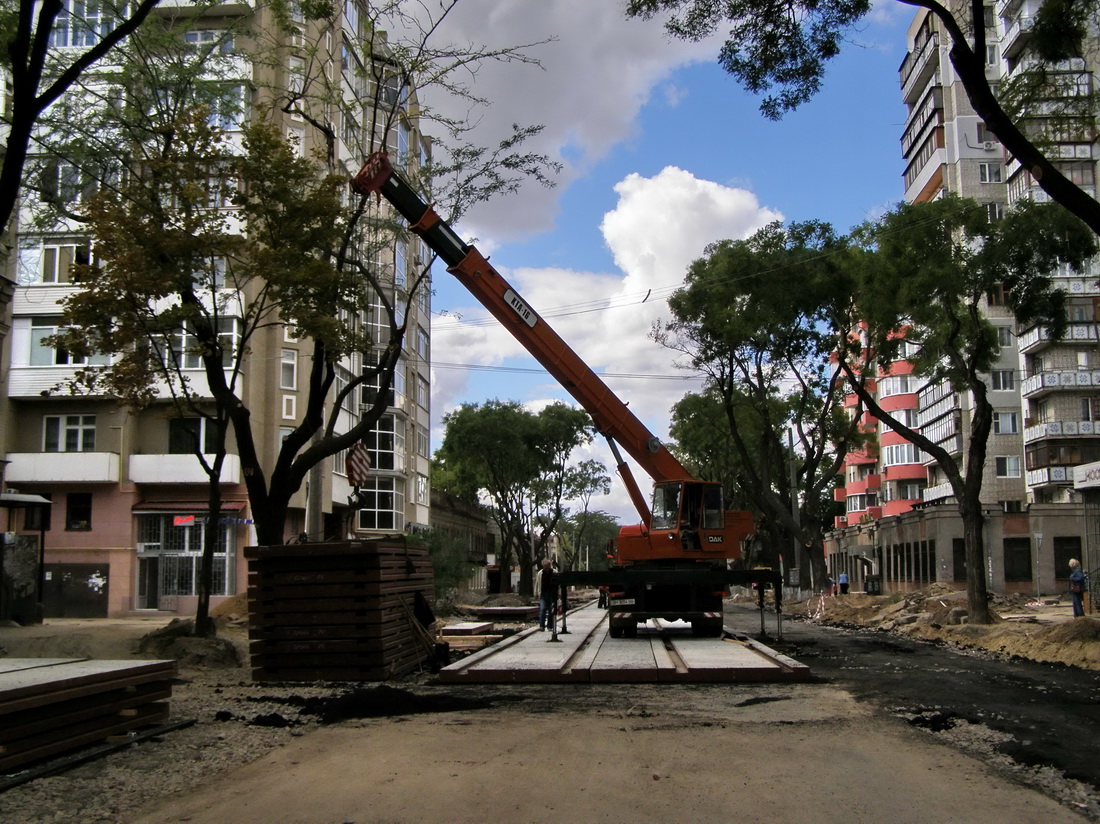 Одесса — 2007 — Реконструкция Колонтаевской улицы