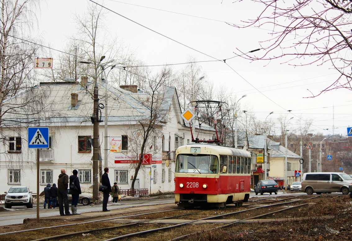 Ижевск, Tatra T3SU № 2208