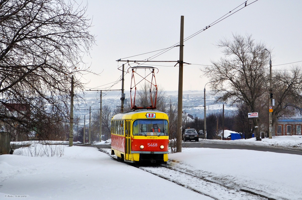Волгоград, Tatra T3SU (двухдверная) № 5468