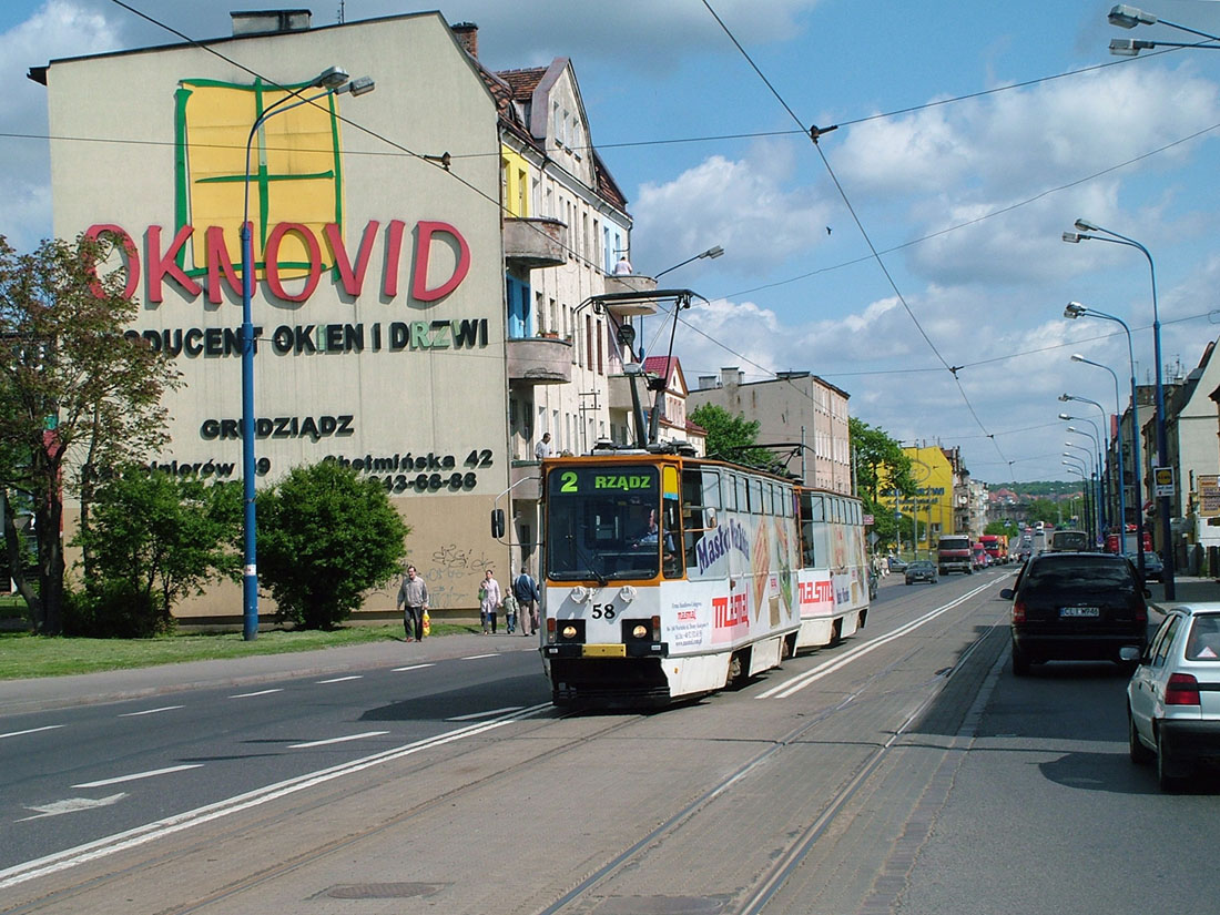 Грудзёндз, Konstal 805Na № 58