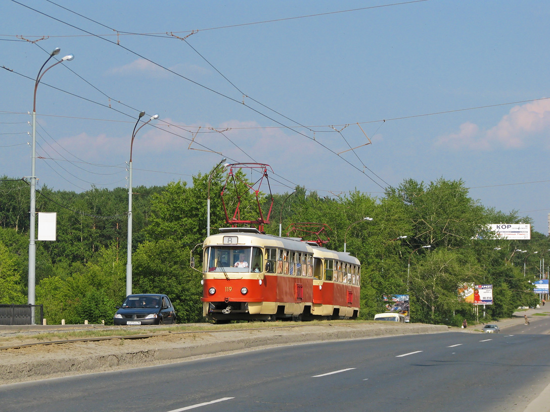 Екатеринбург, Tatra T3SU (двухдверная) № 119