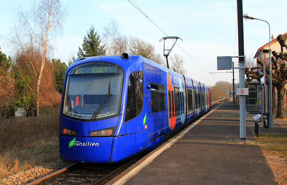 Париж -  Версаль -  Ивелин, Siemens Avanto/S70 № TT 05 (U 25509/10); Париж -  Версаль -  Ивелин — Железнодорожная линия Esbly — Crécy-la-Chapelle